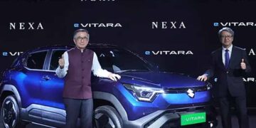 Maruti Suzuki's Electric SUV 'E Vitara' EVX launched