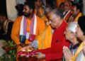 Mauritius Prime Minister Naveen Chandra Ramgulam saw Ganga Aarti in Varanasi