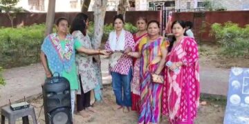 Nature Vandan program in Mansarovar, trees worshiped and resolved to conserve