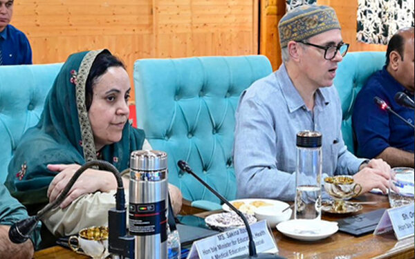 Omar Abdullah led by Omar Abdullah allocated Rs 124.83 crore for the healthcare sector in Jammu and Kashmir