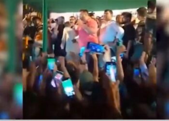 Once Again PM Modi Abused at Tejashwi Yadavs Rally BJP Levels Serious Allegation | The abuses of the mother given to PM Modi once again at Tejashwi Yadav's rally? BJP's big allegation | News Track in Hindi