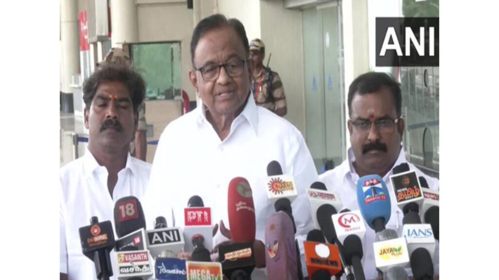 P Chidambaram appreciated GST reforms, said "Central government realized only after eight years but mistake of mistake"