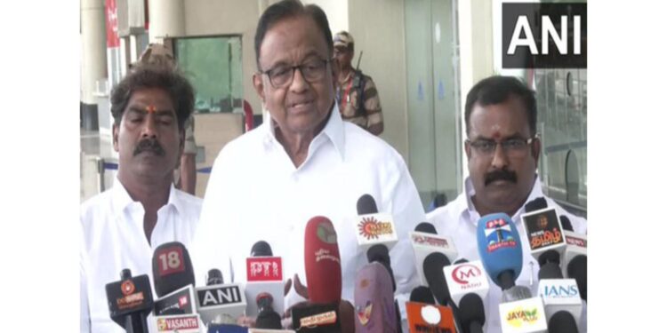 P Chidambaram appreciated GST reforms, said "Central government realized only after eight years but mistake of mistake"