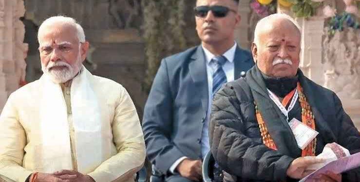 PM Modi congratulated RSS chief Mohan Bhagwat on 75th birthday, wrote this special message