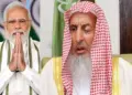 PM Modi expressed grief over the death of Saudi Arabia's Grand Mufti Sheikh Abdulaziz Al-Sheikh