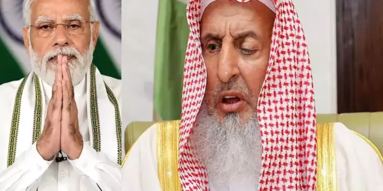 PM Modi expressed grief over the death of Saudi Arabia's Grand Mufti Sheikh Abdulaziz Al-Sheikh