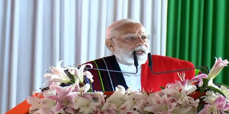 PM Modi in Manipur: PM Modi made many big announcements for the violence affected of Manipur, said- Government is with the people of the state, PM Modi made several big announs for the violence affected people of manipur