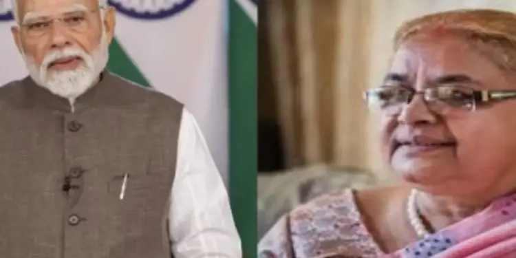 PM Modi sent a message to Nepal’s first woman Prime Minister Sushila Karki, said India is always standing with Nepal