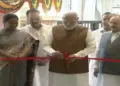 PM Narendra Modi Inaugurated Delhi BJP New Office: BJP is not in power but for service, inaugurating the party office in Delhi, PM Narendra Modi, BJP is in Government not for Power, For Service, said PM Narendra Modes Whailing The Party Office in delhi.