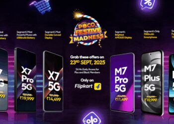 Poco launched 5G smartphone deals for Flipkart Big Billion Days Sale 2025