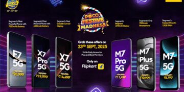 Poco launched 5G smartphone deals for Flipkart Big Billion Days Sale 2025