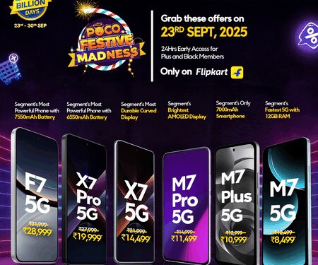 Poco's festive Madness begins, Flipkart Big Billion Days Great smartphone deals available