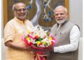 Prime Minister Modi congratulated the newly elected Vice President Radhakrishnan, saying "I am confident that he will prove to be an excellent Vice President"