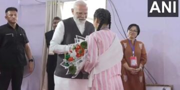 Prime Minister Modi's visit to Manipur, talks with people displaced by violence in Churachandpur