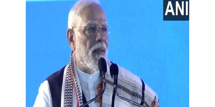 Prime Minister Narendra Modi visits three northeastern states, projects worth thousands of crores were inaugurated