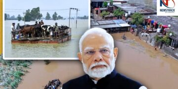 Punjab Flood Crisis 2025 | PM Modiâ € ™ s Swift Action vs Missing Leaders of Punjab | Punjab drowning in floods now remembers Narendra Modi! Where are the rest of the leaders…? , News Track in Hindi