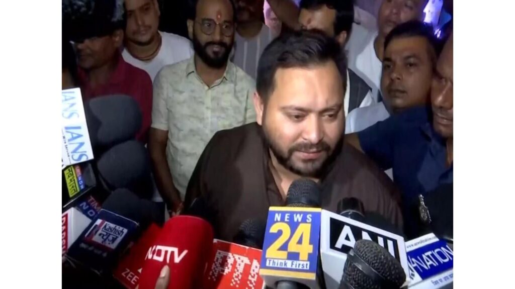 RJD leader Tejashwi Yadav commented on Prime Minister Narendra Modi's visit to Manipur, said "PM Modi delayed to go to Manipur"