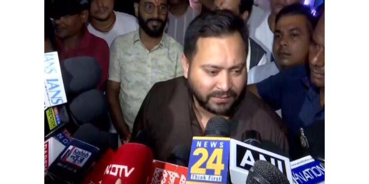 RJD leader Tejashwi Yadav commented on Prime Minister Narendra Modi's visit to Manipur, said "PM Modi delayed to go to Manipur"