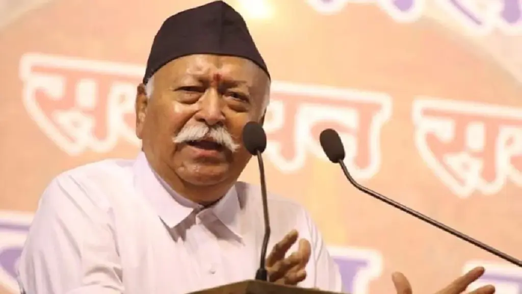RSS Chief Mohan Bhagwat's Blunt Reaction on Us Tariff: If India will be bigger, America has imposed tariffs, Sangh chief Mohan Bhagwat's two blunt reactions, if India grows bigger… America has imposed tarifs Duefs Duefs to this FAR Chief Mohan Bhagwat