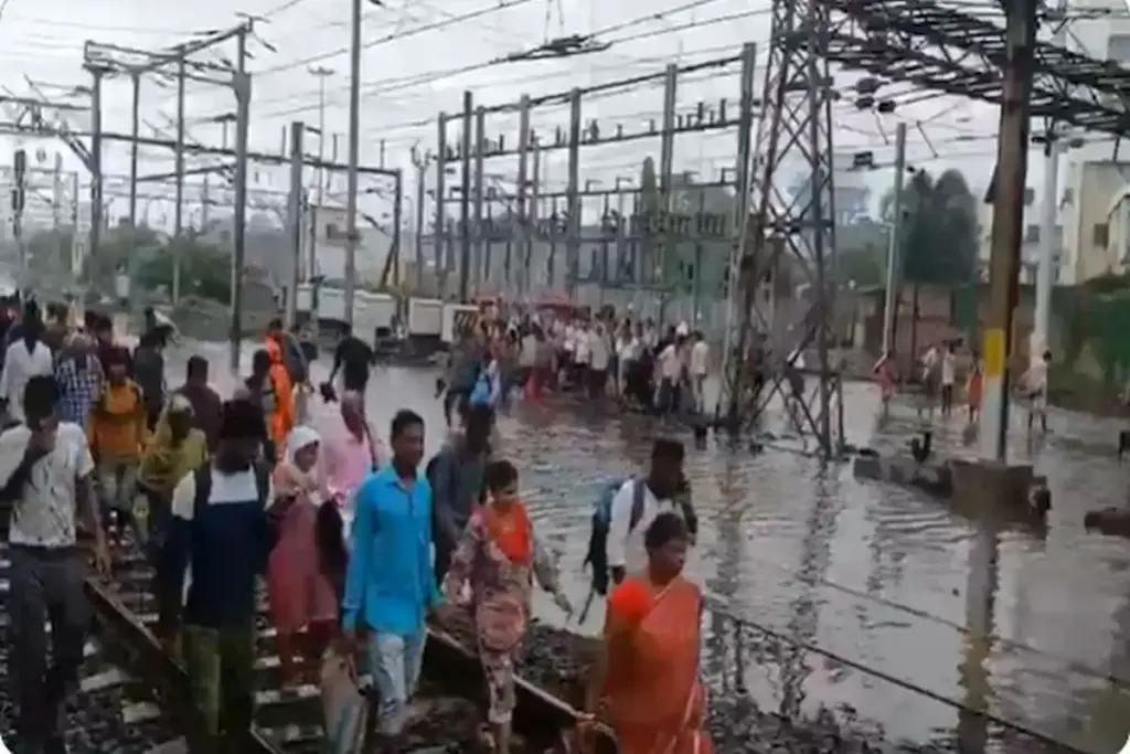 Rain havoc in Kolkata: Railways, airline and metro services affected due to rain