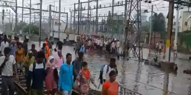 Rain havoc in Kolkata: Railways, airline and metro services affected due to rain