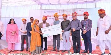 Rajasthan Gramin Bank organized a "saturation campaign" in Gram Panchayat Calai
