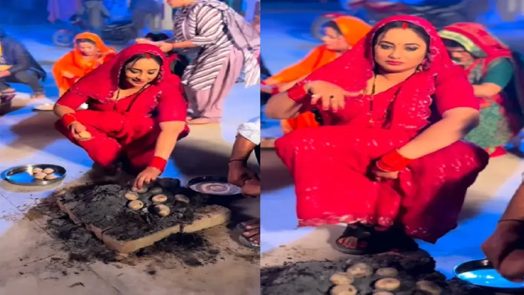 Rani Chatterjee made Litti Chokha on the set, both hands were burnt