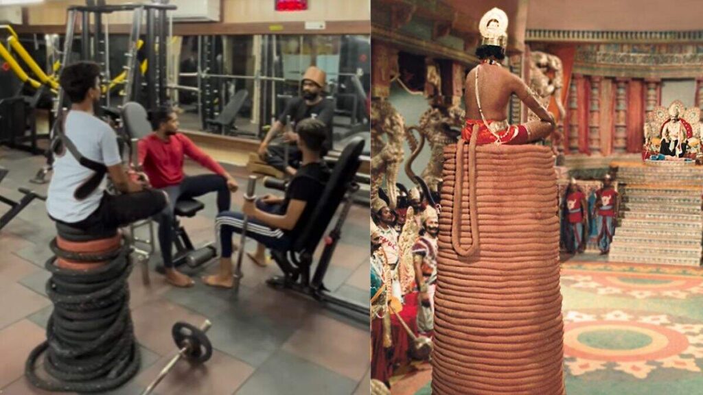 Ravana and Angad's gym clashed on social media, people are saluting creativity after watching video