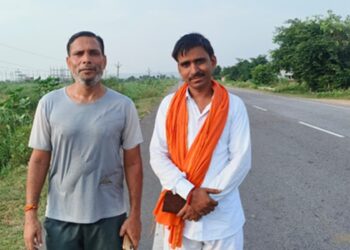 Runner Chandrashekhar Sharma reached Ayodhya from Jaipur and will now do Govardhan Parikrama from Bayana
