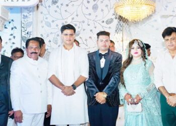 Sachin Pilot involved in the wedding of Akbar Khan's son, wishes to the newly married couple