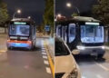 सोशल मीडिया पर वायरल हुई चीन की&nbsp;Self-Driving Bus, वायरल वीडियो देख लोग बोले -