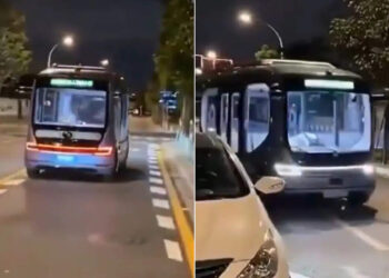 सोशल मीडिया पर वायरल हुई चीन की&nbsp;Self-Driving Bus, वायरल वीडियो देख लोग बोले -