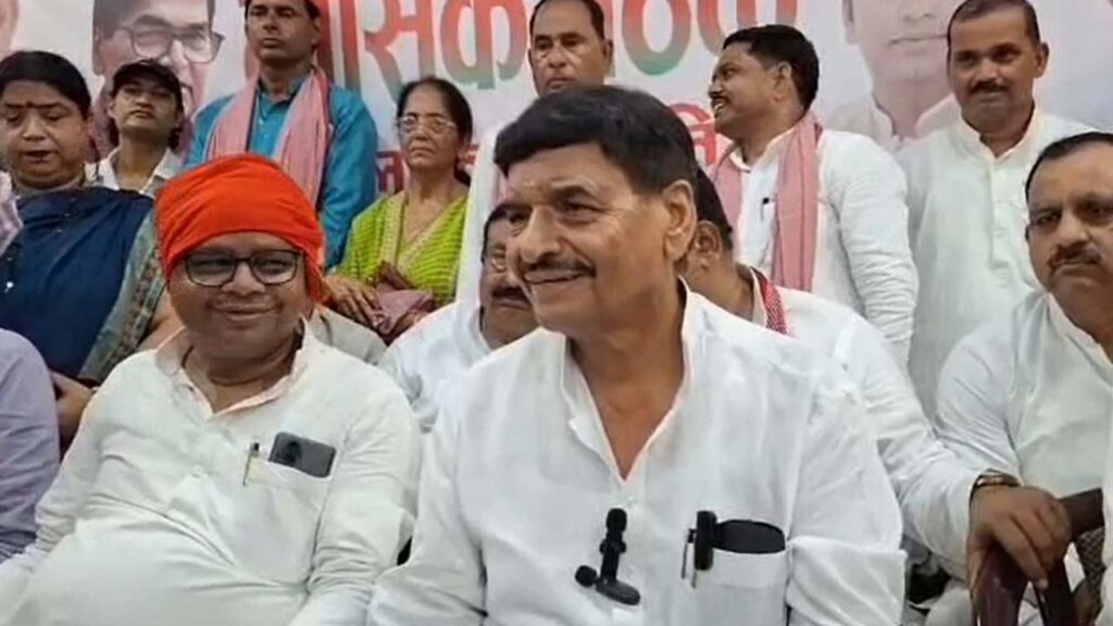 Shivpal Yadav Slams BJP on Vote Theft, Electricity Bills, Farmers | Etawah News: Shivpal Yadav said- 'BJP formed government with vote theft', tightened on Rambhadracharya | News Track in Hindi