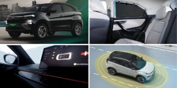 tata nexon EV Dark ADAS (2)