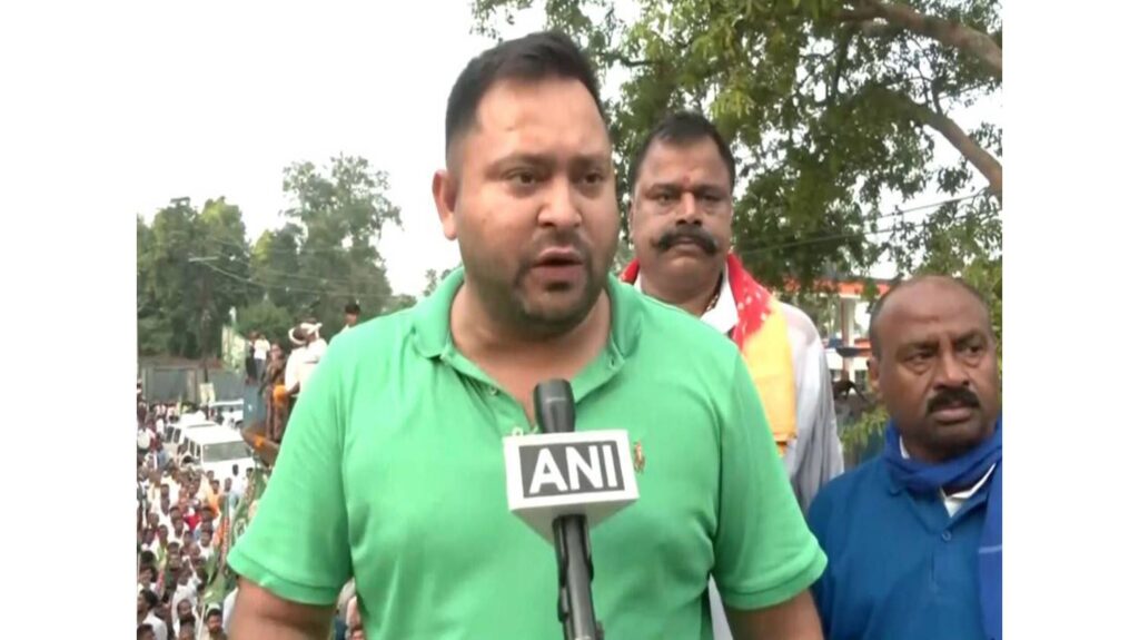 Tejashwi Yadav's sarcasm at the Deputy Chief Ministers of Bihar, said "criminals have become 'Vijay' and 'Emperor'