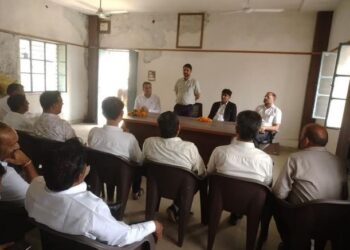 Third National Lok Adalat organized a meeting with Sagwara Bar Association on 13 September 2025