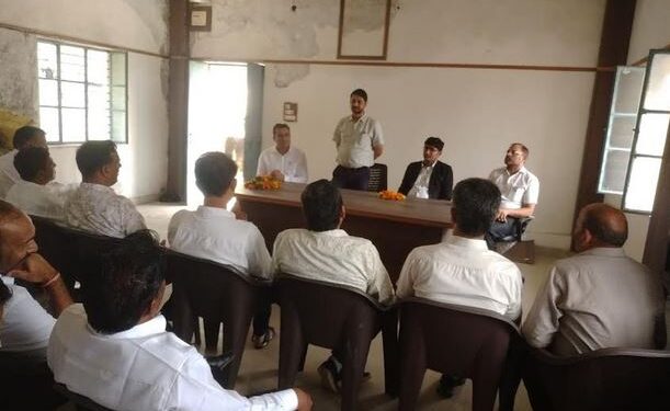 Third National Lok Adalat organized a meeting with Sagwara Bar Association on 13 September 2025