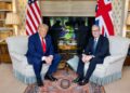 Tour UK Tour: US President Trump spoke of good relationships with PM Modi