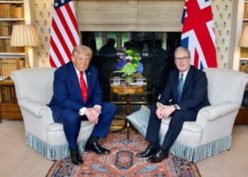 Tour UK Tour: US President Trump spoke of good relationships with PM Modi