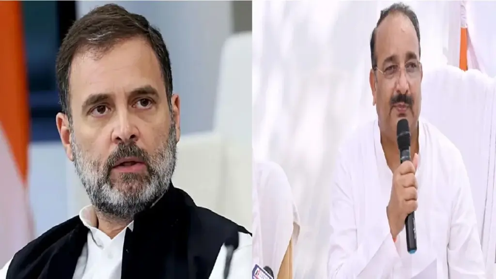 Tussle Between Rahul Gandhi and Yogi's Minister Dinesh Pratap Singh: In Rae Bareli, debate between Rahul Gandhi and Yogi Minister Dinesh Pratap Singh in Rae Bareli, viral, video going viral, Tussle Between Rahul Gandhi and Yogi's Minister Dinesh Pratap Singh in Rae Bareli, Video Goes Viral, Know What is the Matter