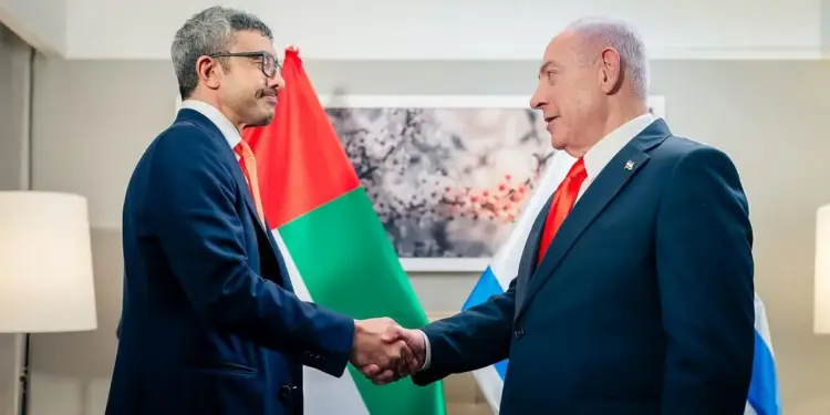 UAE Foreign Minister Abdullah bin Zayed Al Nahyan in New York met Israeli Prime Minister Benjamin Netanyahu, appealed to end the ongoing bloody war in Gaza immediately