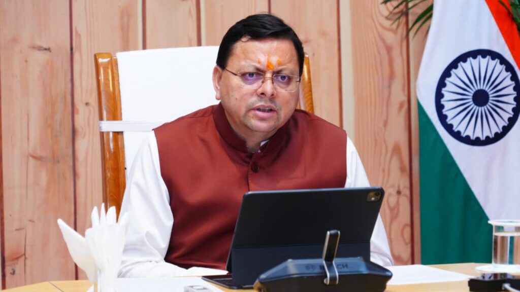 Uttarakhand CM Pushkar Singh Dhami Reviews Flood Relief Operations, Visits Affected Areas | Chief Minister Dhami inspected disaster affected areas, instructions for relief work on war footing. News Track in Hindi