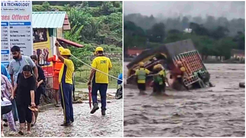 Uttarakhand: Destruction due to heavy rains in Dehradun, 200 students were rescued from submerged institute