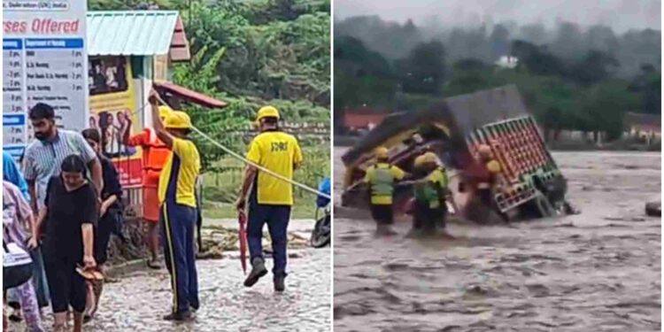 Uttarakhand: Destruction due to heavy rains in Dehradun, 200 students were rescued from submerged institute