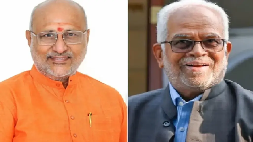 Vice Presidential Election: NDA CP Radhakrishnan and Opposition candidate B.B. Who among Sudarshan Reddy strong?