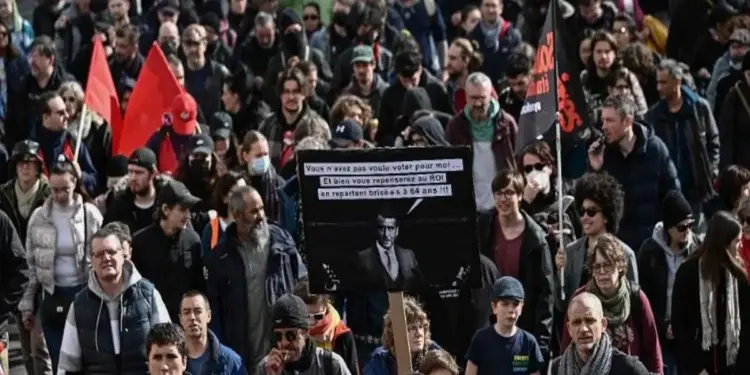 Violence erupted in France after Nepal, arson in buses by closing roads, people got angry against the current government