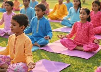 बचपन में योग जरूरी, तंदुरुस्ती से लेकर तेज दिमाग तक सभी में फायदेमंद आसन