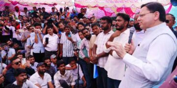 "You are part of our family" Chief Minister Dhami's Emotional Message to students | "You" are part of our family "Chief Minister Dhami's emotional message to students | News Track in Hindi