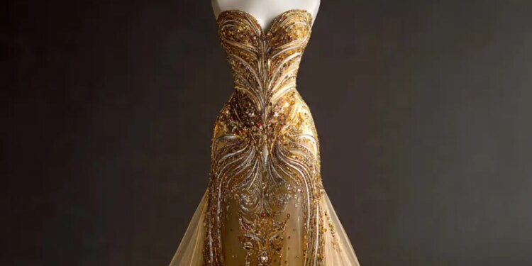 '10 kg gold and 150 carat diamonds...' This is the world's most expensive wedding dress, knowing the price the ground will slip from under your feet