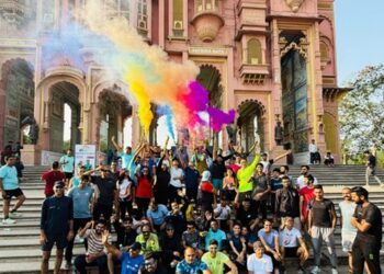 150 runners showed their fitness in pre-diwali run